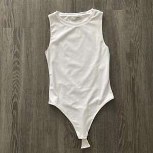 Aritzia Babaton White Bodysuit